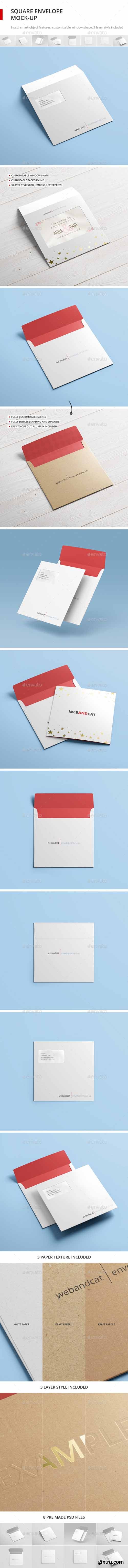 GR - Square Envelope Mock-up 16476591 GR - Square Envelope Mock-up 16476591