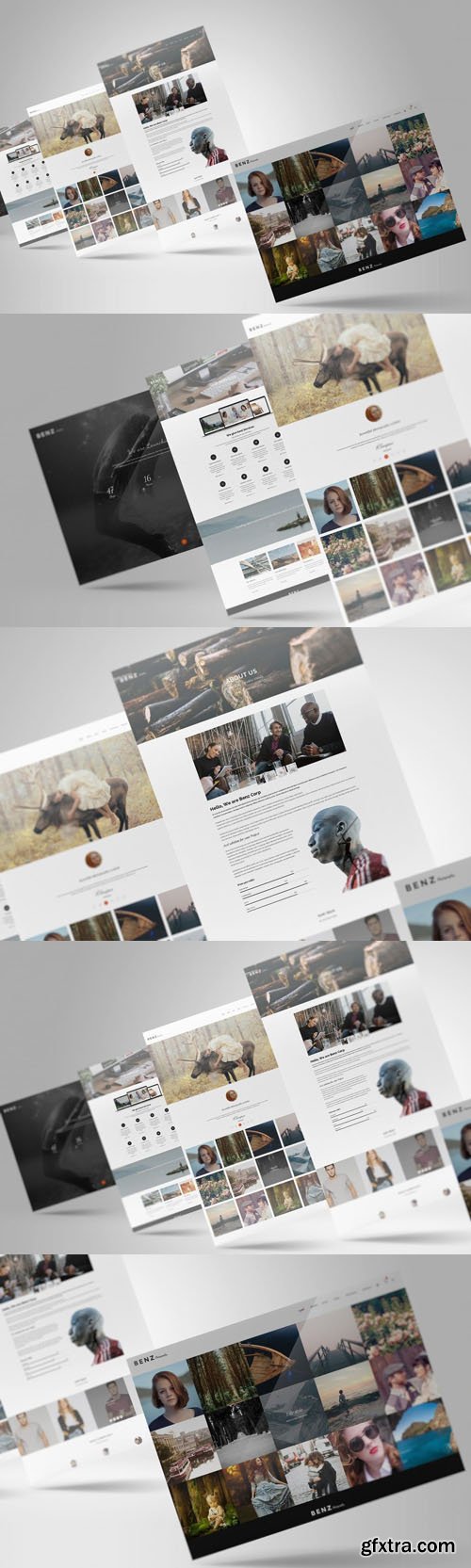 Psd Web Showcase Mockup 08 Psd Web Showcase Mockup 08