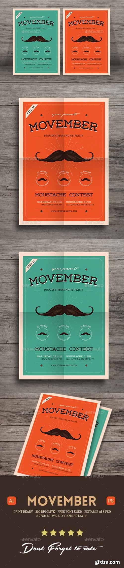 GR - Movember Event Flyer 18617126 GR - Movember Event Flyer 18617126