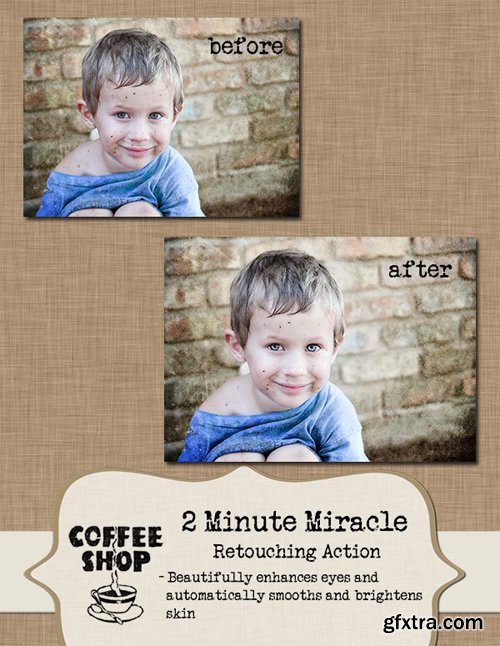 2 Minute Miracle - Retouching Action
