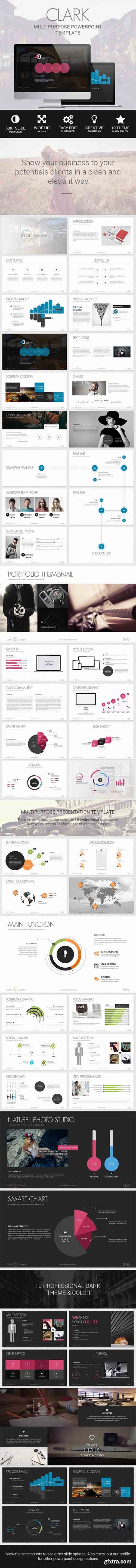 GR - Clark - Business &amp; Marketing Creative Template 8324349