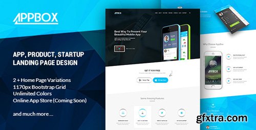 ThemeForest - AppBox - App Landing PSD Theme 10771123 ThemeForest - AppBox - App Landing PSD Theme 10771123