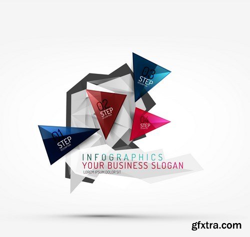 Abstract Backgrounds And Elements Of Design #1, 25xEPS