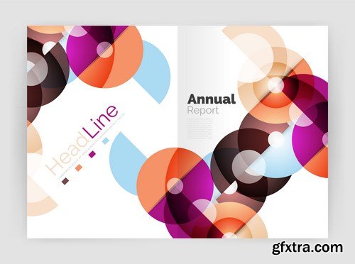 Abstract Backgrounds And Elements Of Design #1, 25xEPS