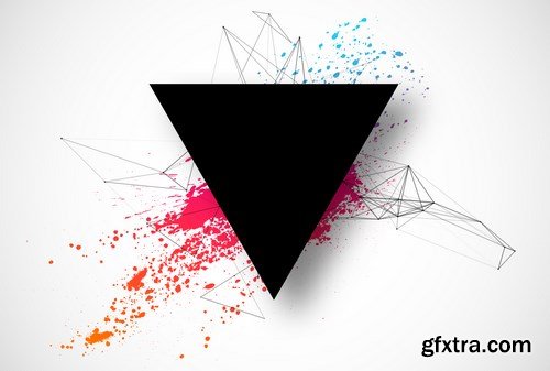 Abstract Backgrounds And Elements Of Design #1, 25xEPS