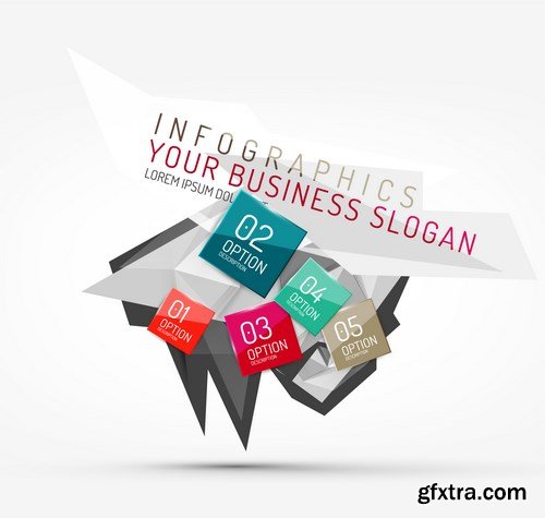 Abstract Backgrounds And Elements Of Design #1, 25xEPS