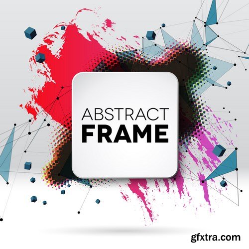 Abstract Backgrounds And Elements Of Design #1, 25xEPS