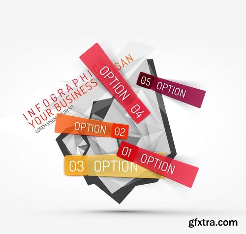 Abstract Backgrounds And Elements Of Design #1, 25xEPS