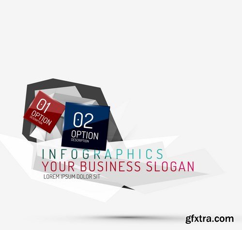 Abstract Backgrounds And Elements Of Design #1, 25xEPS