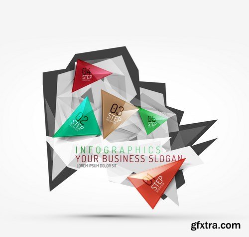 Abstract Backgrounds And Elements Of Design #1, 25xEPS