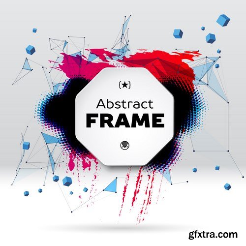 Abstract Backgrounds And Elements Of Design #1, 25xEPS