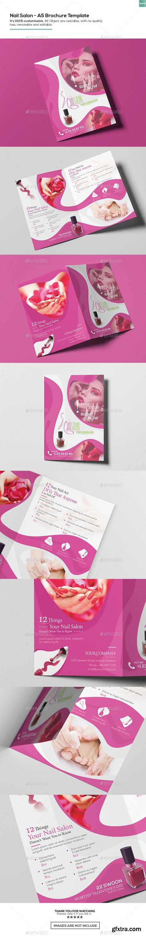GR - Nail Salon/ A5 Brochure Template 16150264 GR - Nail Salon/ A5 Brochure Template 16150264