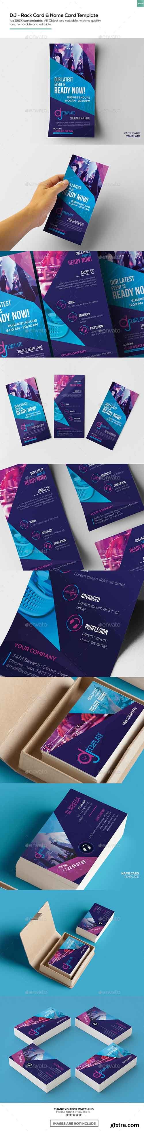 GR - DJ / Rack Card and Business Card Template 15993978 GR - DJ / Rack Card and Business Card Template 15993978