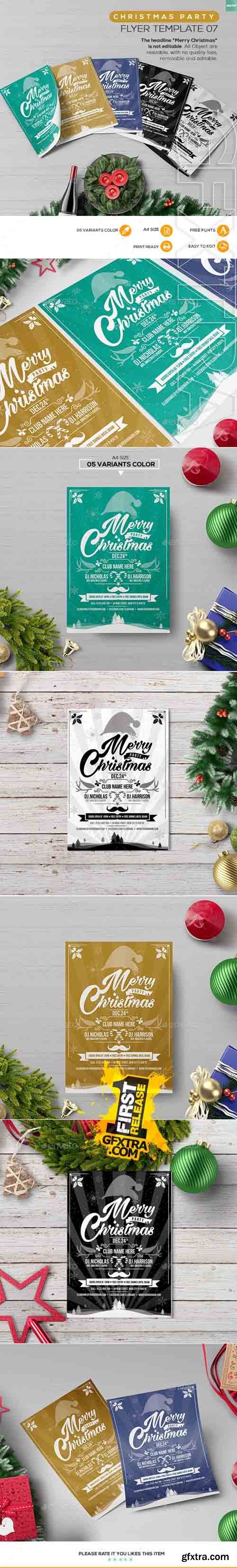 GR - Christmas Party - Flyer Template 07 13761640