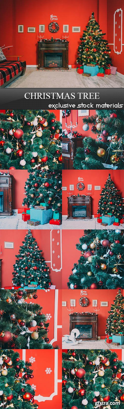 Christmas tree - 10 UHQ JPEG
