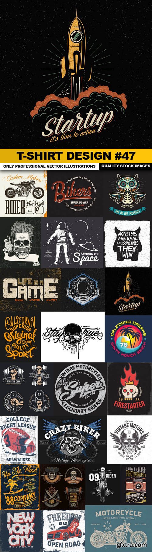 T-Shirt Design #47 - 25xEPS