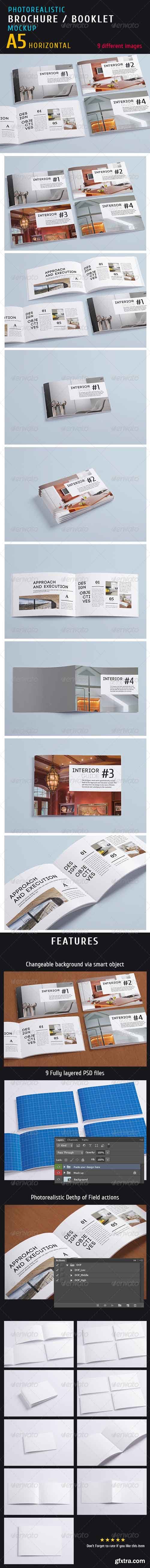 GR - Photorealistic a5 Horizontal Magazine Mock-up 5397657 GR - Photorealistic a5 Horizontal Magazine Mock-up 5397657