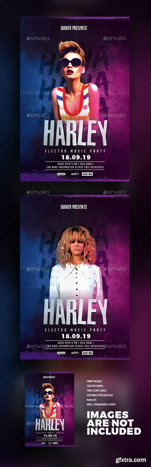 GR - Electro Squad Music Party Flyer 18358695 GR - Electro Squad Music Party Flyer 18358695