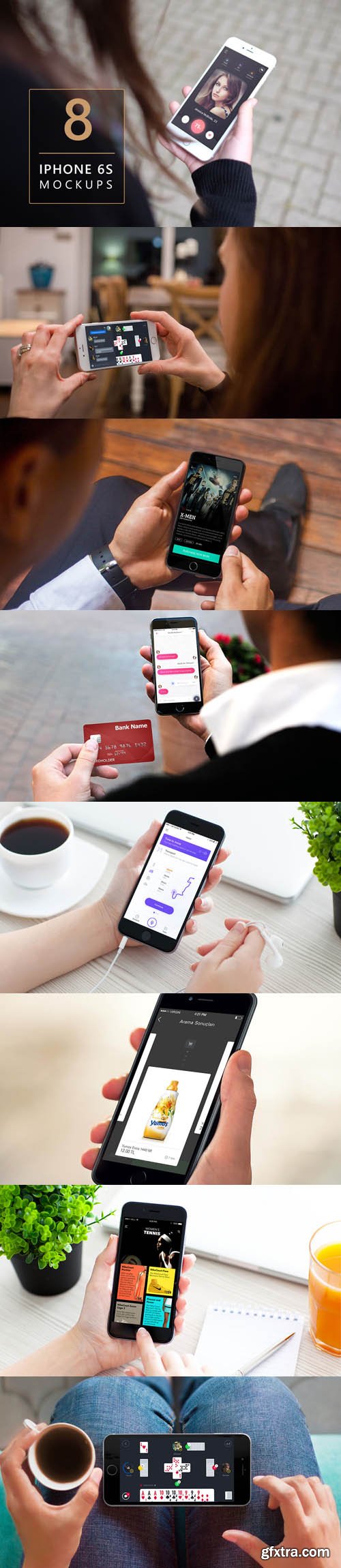 IPhone 6s Photorealistic Mockups V2 IPhone 6s Photorealistic Mockups V2