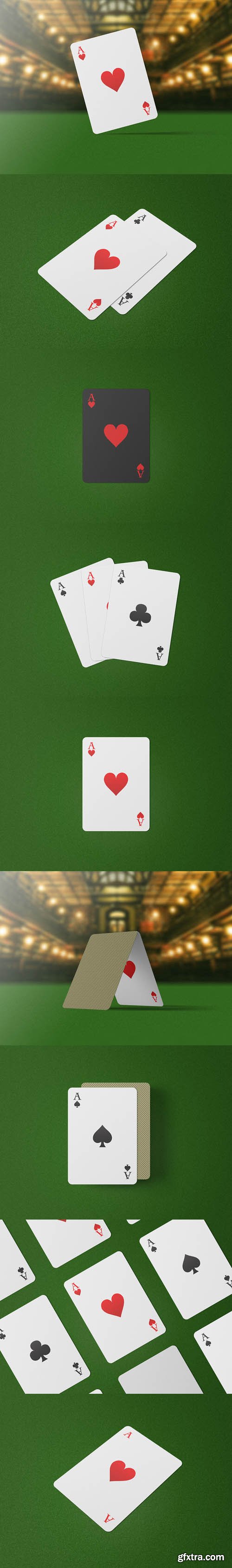 Playing Cards Mock-Up Playing Cards Mock-Up