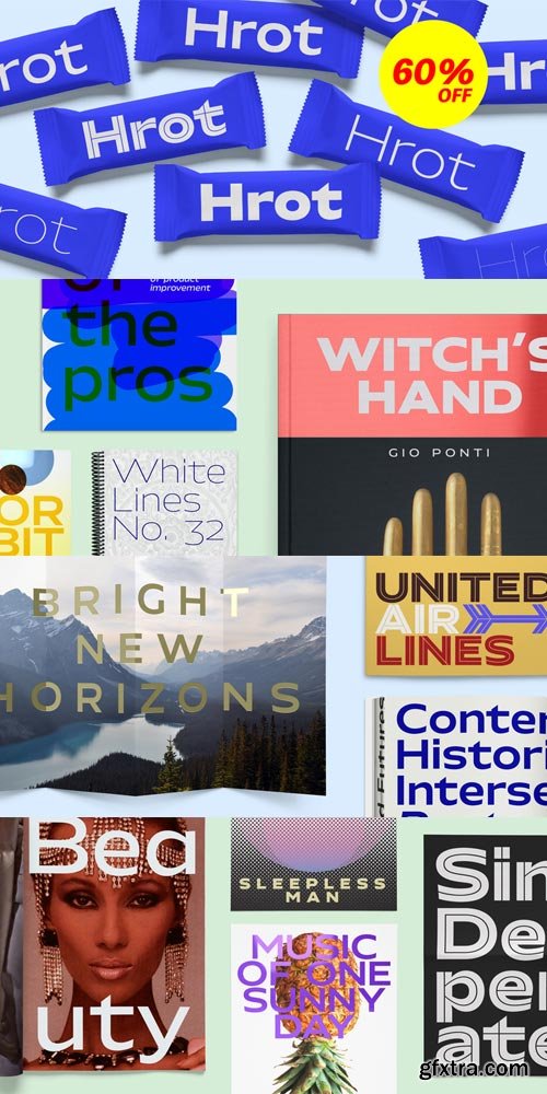 Hrot Font Family $520 Hrot Font Family $520