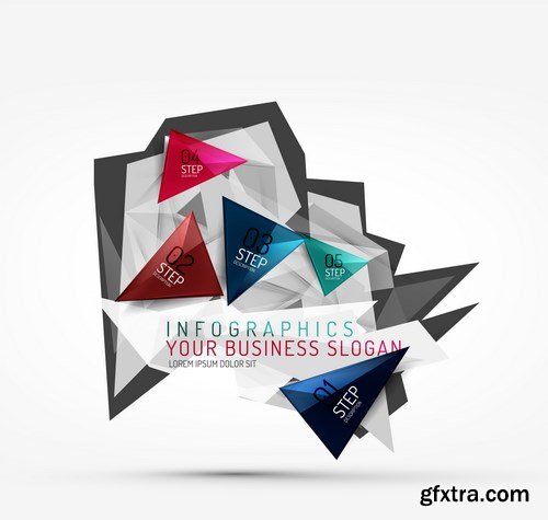 Abstract Backgrounds And Elements Of Design #2, 18xEPS