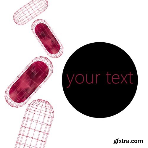 Abstract Backgrounds And Elements Of Design #2, 18xEPS