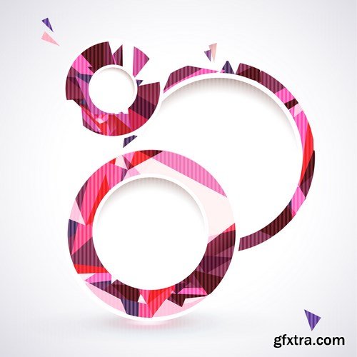 Abstract Backgrounds And Elements Of Design #2, 18xEPS