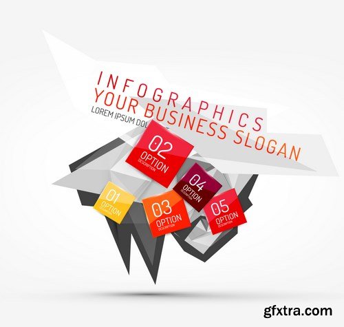 Abstract Backgrounds And Elements Of Design #2, 18xEPS