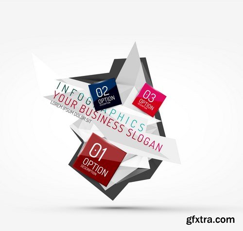 Abstract Backgrounds And Elements Of Design #2, 18xEPS