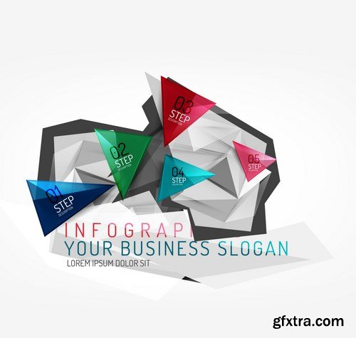 Abstract Backgrounds And Elements Of Design #2, 18xEPS