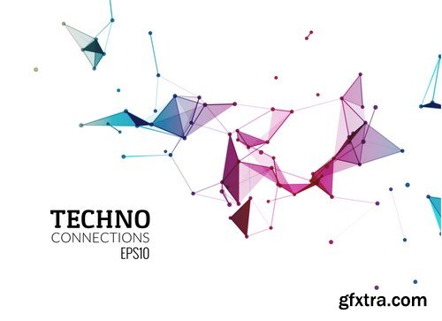 Abstract Backgrounds And Elements Of Design #2, 18xEPS