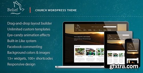 ThemeForest - Belief v1.0 - Church WordPress Theme - 4068949