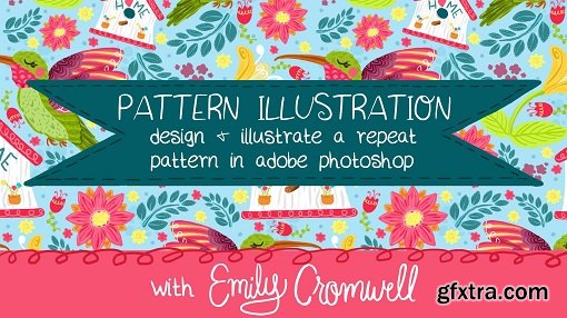 Pattern Illustration: Design and Illustrate a Repeat Pattern in Adobe Photoshop