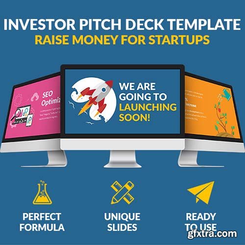 Graphicriver Powerpoint Flat Pitch Deck - Raise Money For Startups 18161342