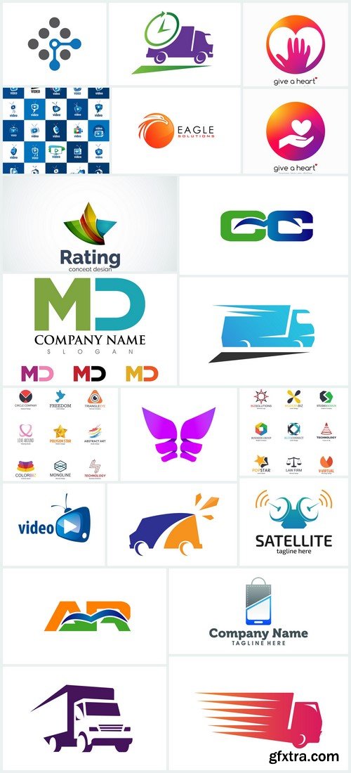 Vector Logotypes Pack - 20x EPS