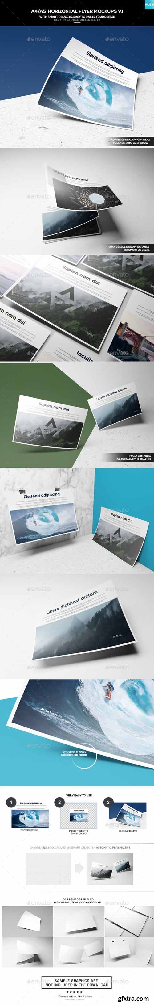 GR - A4/A5 Horizontal Flyer Mockups 17458204 GR - A4/A5 Horizontal Flyer Mockups 17458204