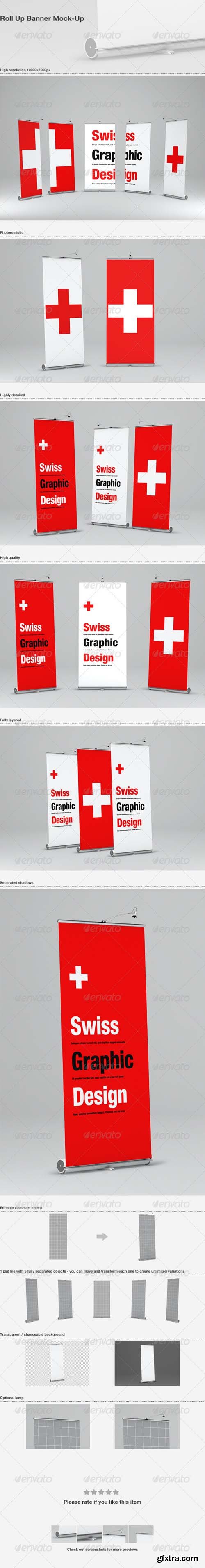 GR - Roll Up Banner Mock-Up 3655759