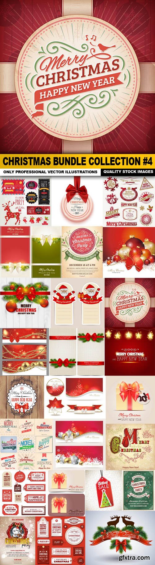 Christmas Bundle Collection #4 - 25 Vector