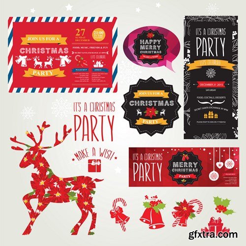 Christmas Bundle Collection #4 - 25 Vector