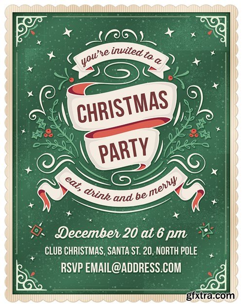 Christmas Bundle Collection #4 - 25 Vector