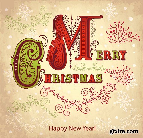 Christmas Bundle Collection #4 - 25 Vector