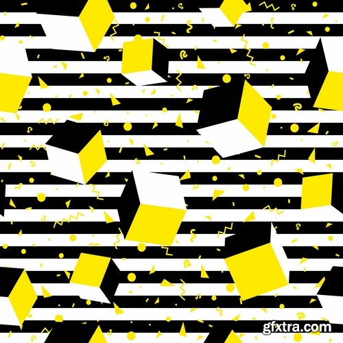 Collection of abstract background is an example of pattern picture wallpaper 25 EPS