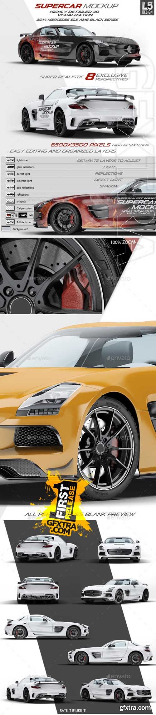 GR - Supercar Mercedes SLS AMG Mock-Up 10540512 GR - Supercar Mercedes SLS AMG Mock-Up 10540512