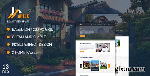 ThemeForest - Aplex &mdash; Apartment Complex PSD Template 18701346
