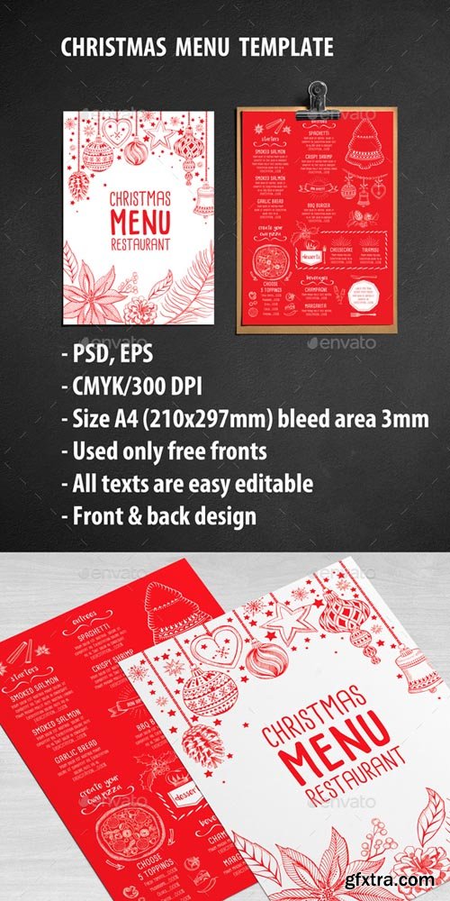 GR - Christmas Menu Restaurant 13510144