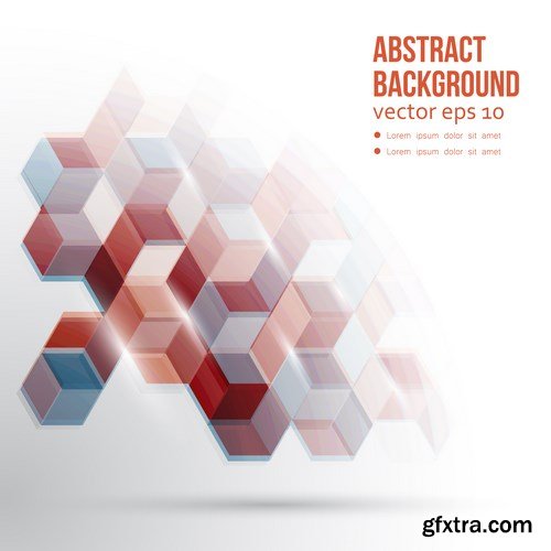 Abstract Backgrounds And Elements Of Design #3, 19xEPS