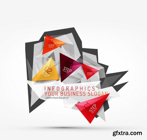 Abstract Backgrounds And Elements Of Design #3, 19xEPS