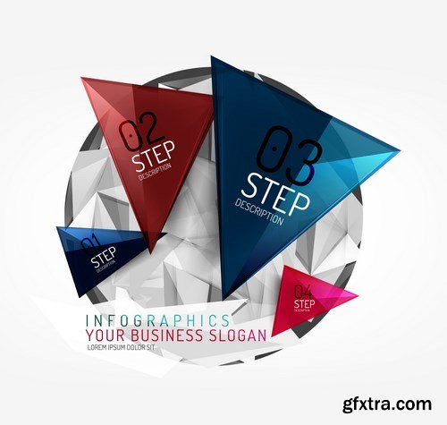 Abstract Backgrounds And Elements Of Design #3, 19xEPS