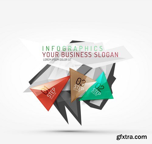 Abstract Backgrounds And Elements Of Design #3, 19xEPS